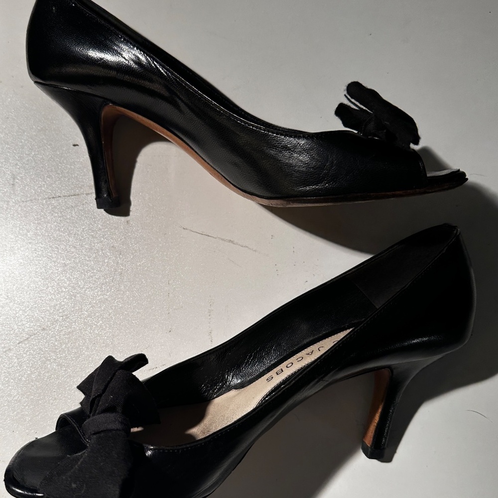 MARC JACOBS GROGRAIN BOW PUMPS - Picture 6 of 6